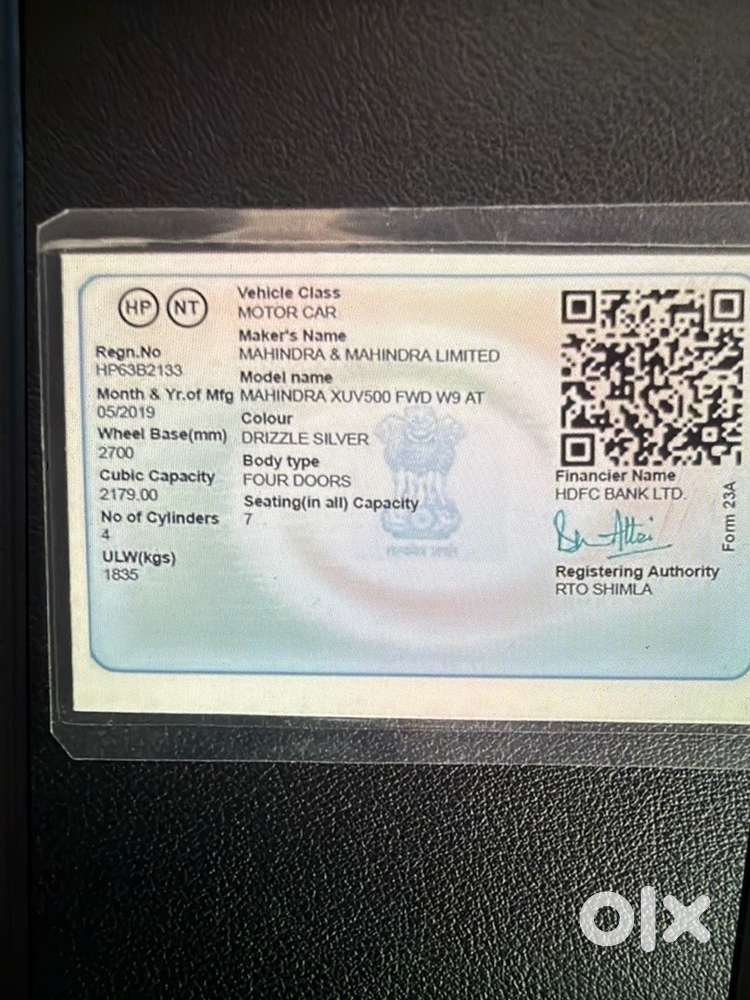 Mahindra Xuv500 2019 Diesel 47000 Km Driven