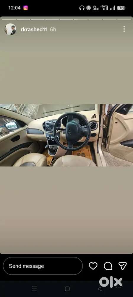 Hyundai I10 Petrol  +cng 58000 Km Driven
