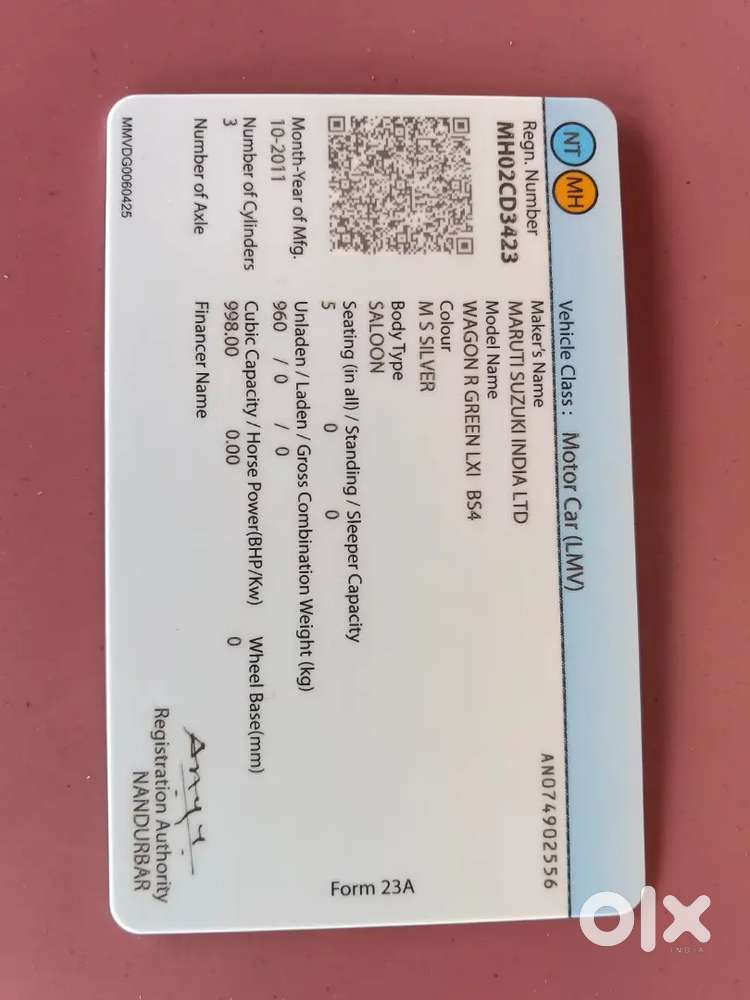 Maruti Suzuki Wagon R 2011 Cng Third-owner Car