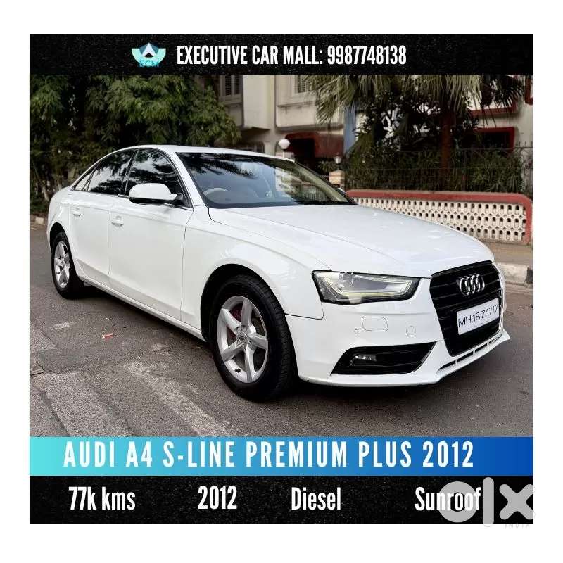 Audi A4 2014-2016 2.0 Tdi S Line, 2012, Diesel