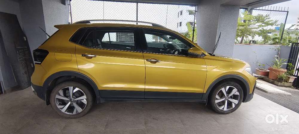 2024 Volkswagen Taigun Topline 1.0 Tsi Mt &ndash; Kurkuma Yellow