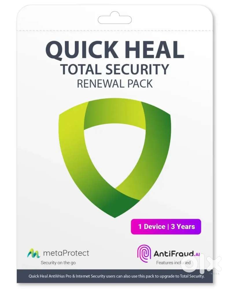 Quick Heal Total security 1 PC 3 years