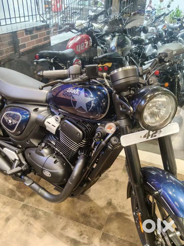 Jawa 42 All star nebula blue Petrol Bike 2026