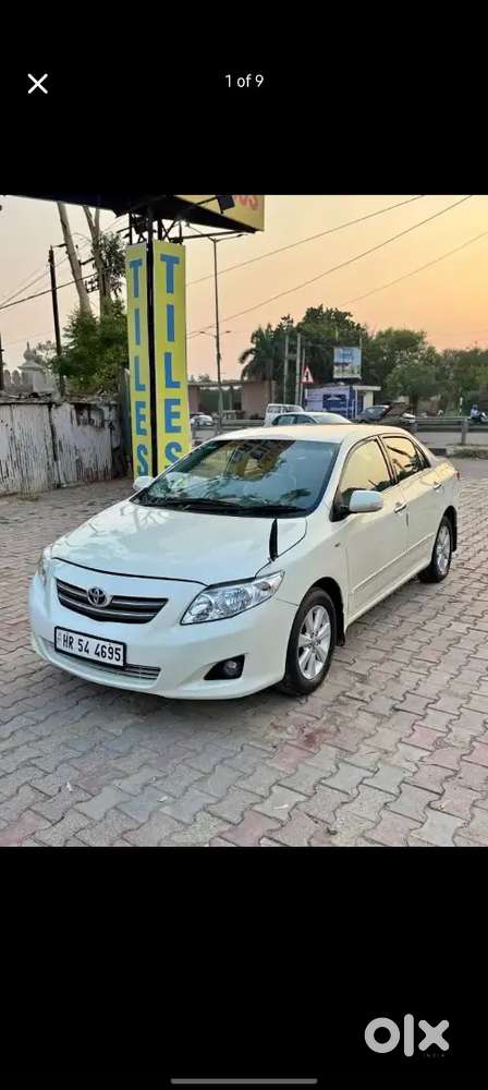 Toyota Corolla Altis 2009 Petrol Manual Insurance Valid 2027 June