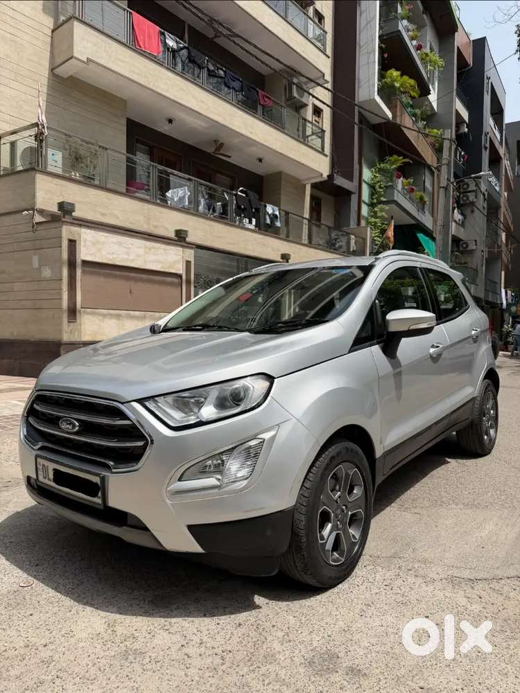 Eco Sport 1.5 Titanium Sunroof Petrol Automatic 1st Owner 680000 Km Or