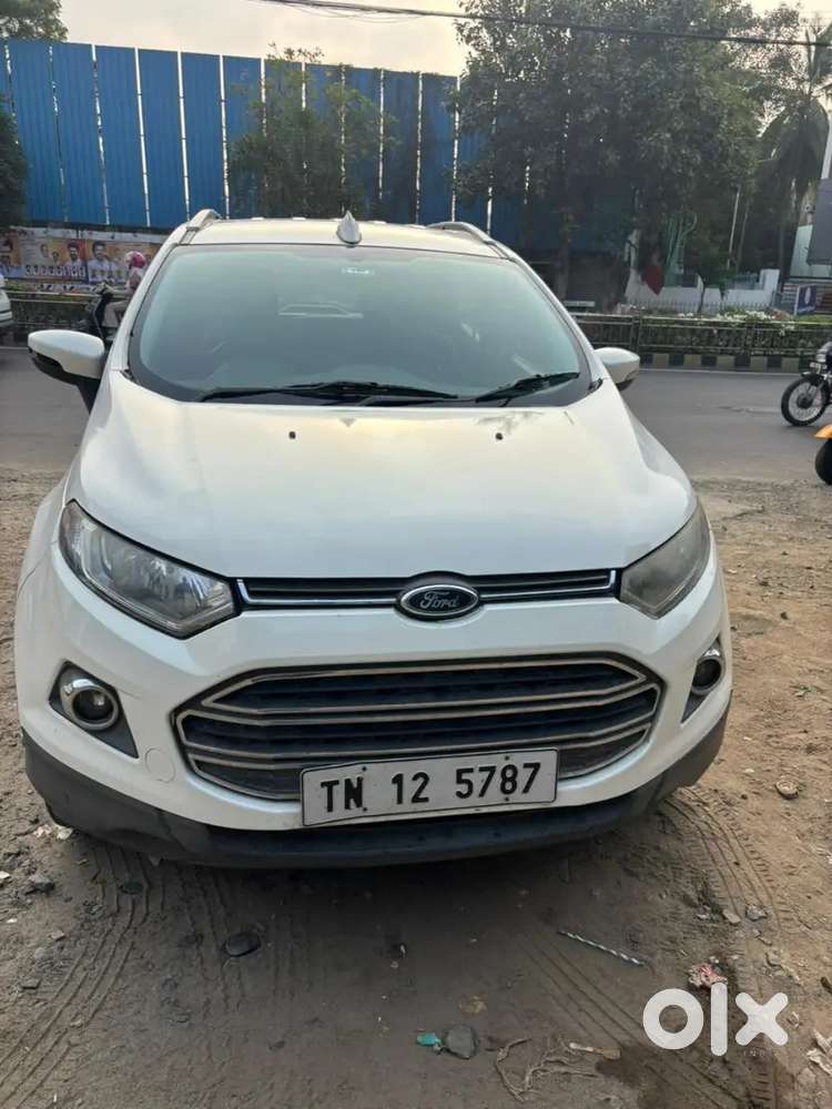 Ford Ecosport 2013 Cng  96,000 Km  25 Km Mileage  White