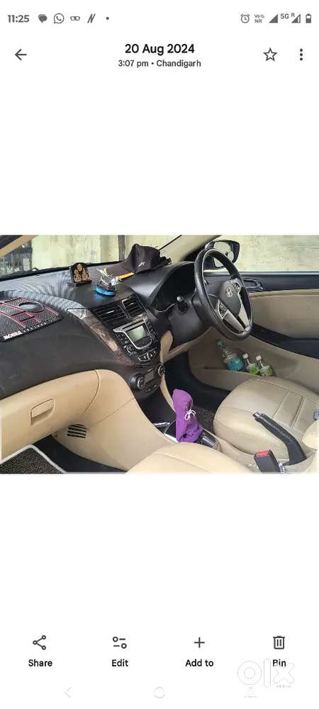 Tn 37 Reg. Hyundai Verna 2015 Automatic Diesel , Well Maintained