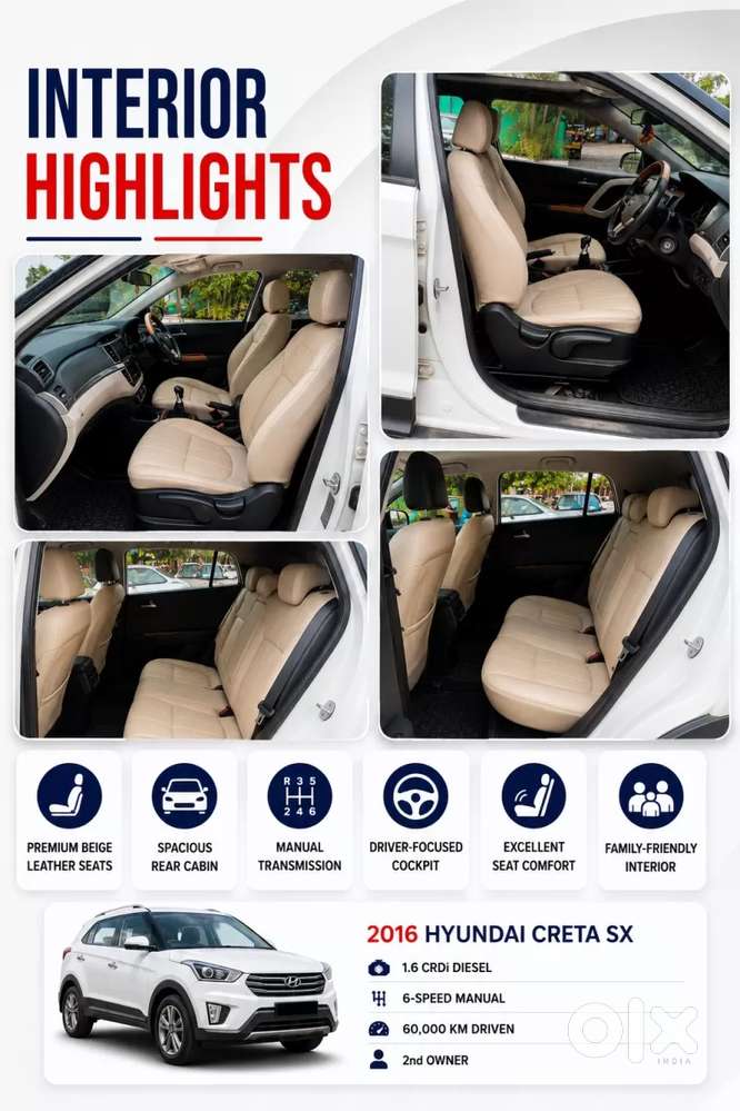 Hyundai Creta 1.6 Sx Plus Diesel Special Edition, 2016, Diesel