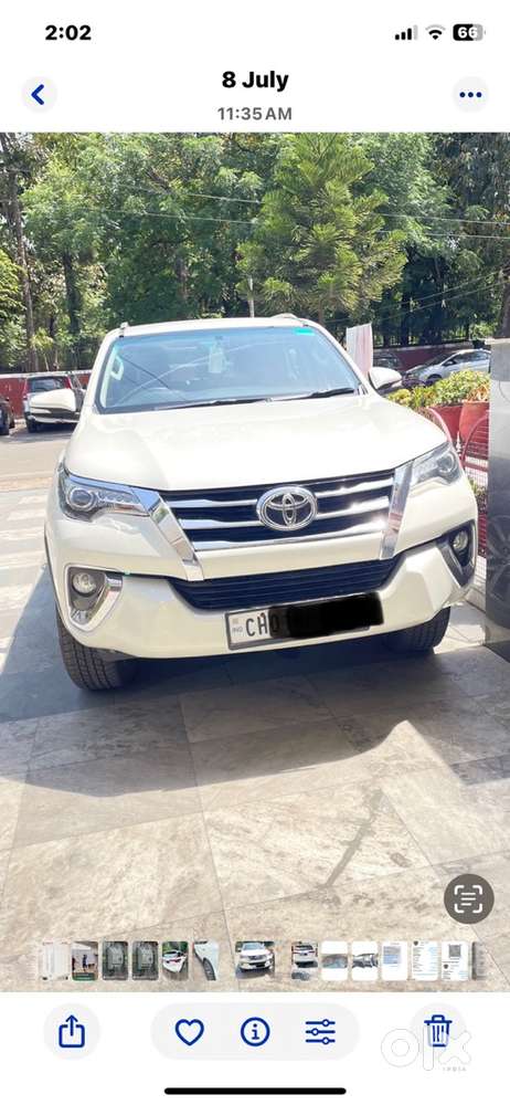 Toyota Fortuner Diesel Automatic 2017