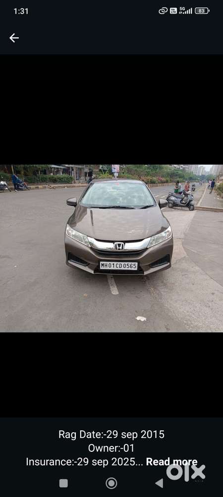 Honda City 2014-2015 I Vtec Cvt Sv, 2015, Petrol