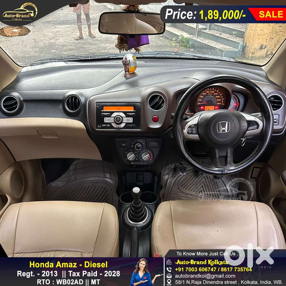 Honda Amaze S I-vtech, 2013, Petrol