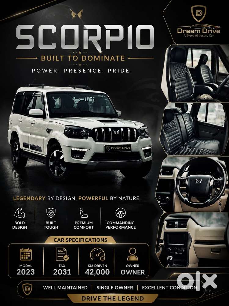 Mahindra Scorpio Classic 2.2 S 11 Mt 7 Str, 2023, Diesel