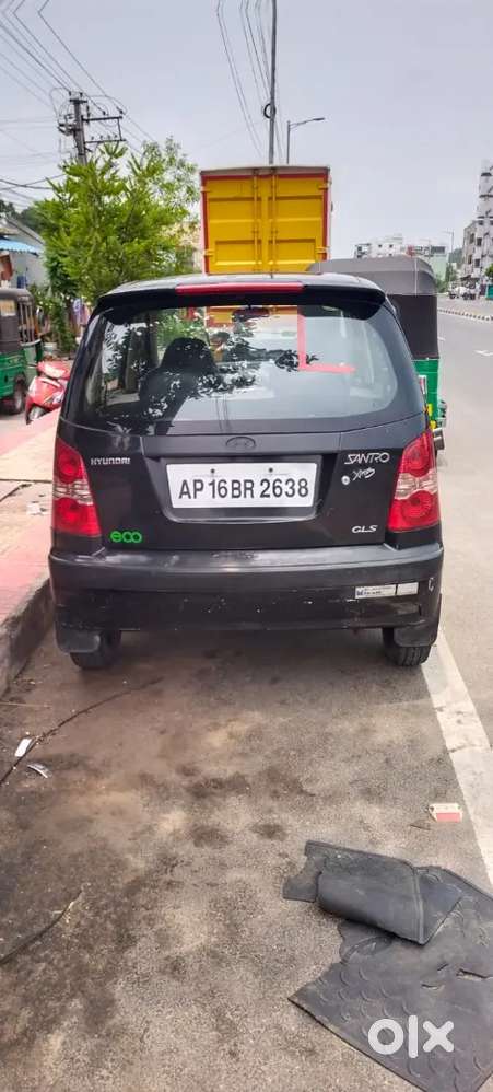 Hyundai Santro Petrol  Good Condition  New Mrf Tyres  4 Years Life