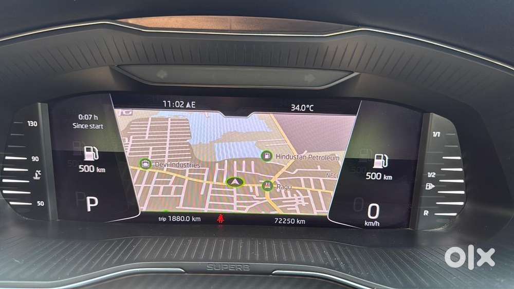 Skoda Superb 2021 Petrol 72000 Km Driven