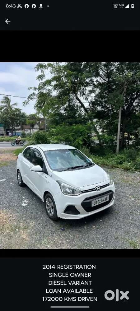 Hyundai Xcent 2014 Diesel Manual