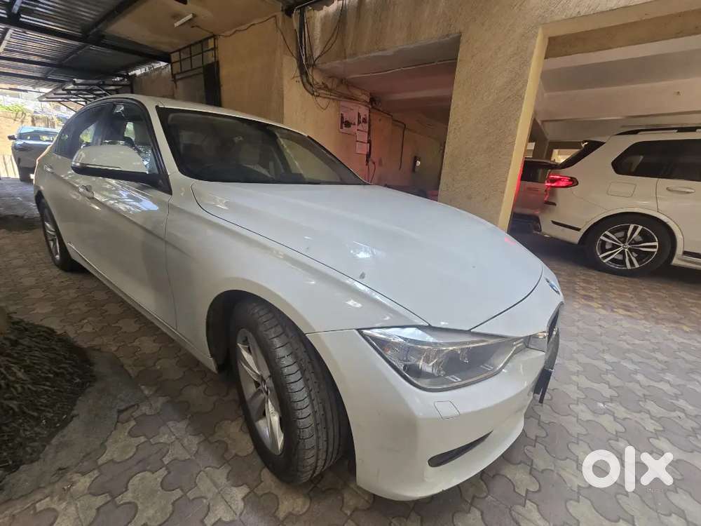 White Bmw 3 Series 2015 Diesel Excellent Condition