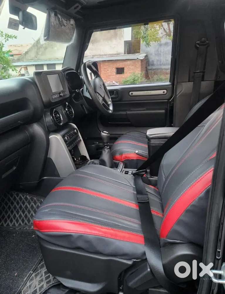 Mahindra Thar 2025 Next To Showroom