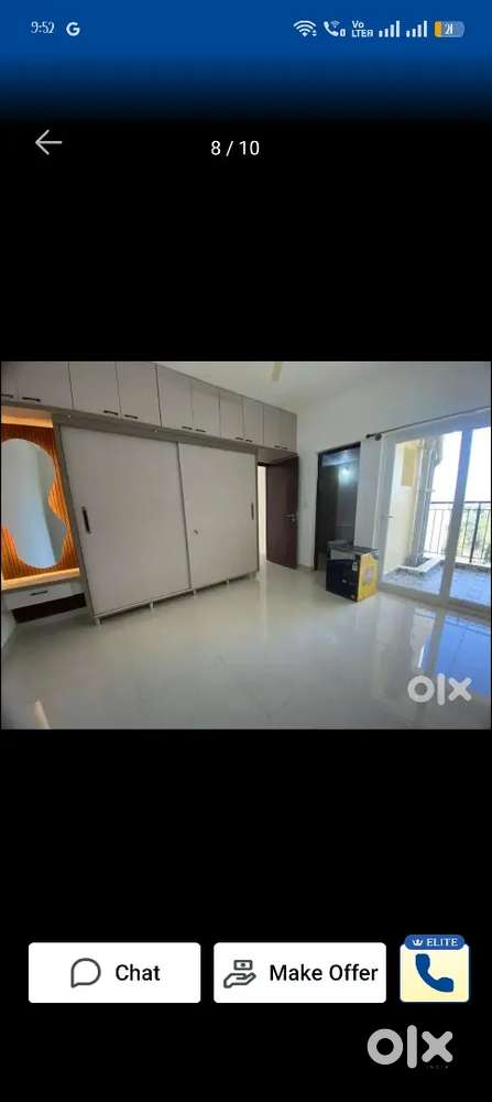 2 bhk flat for rent in vijayanagar,with maintenance 4000