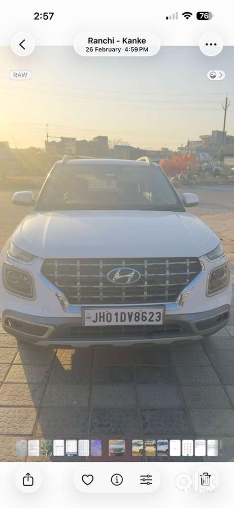 Hyundai Venue Petrol 2020, 2nd Owner