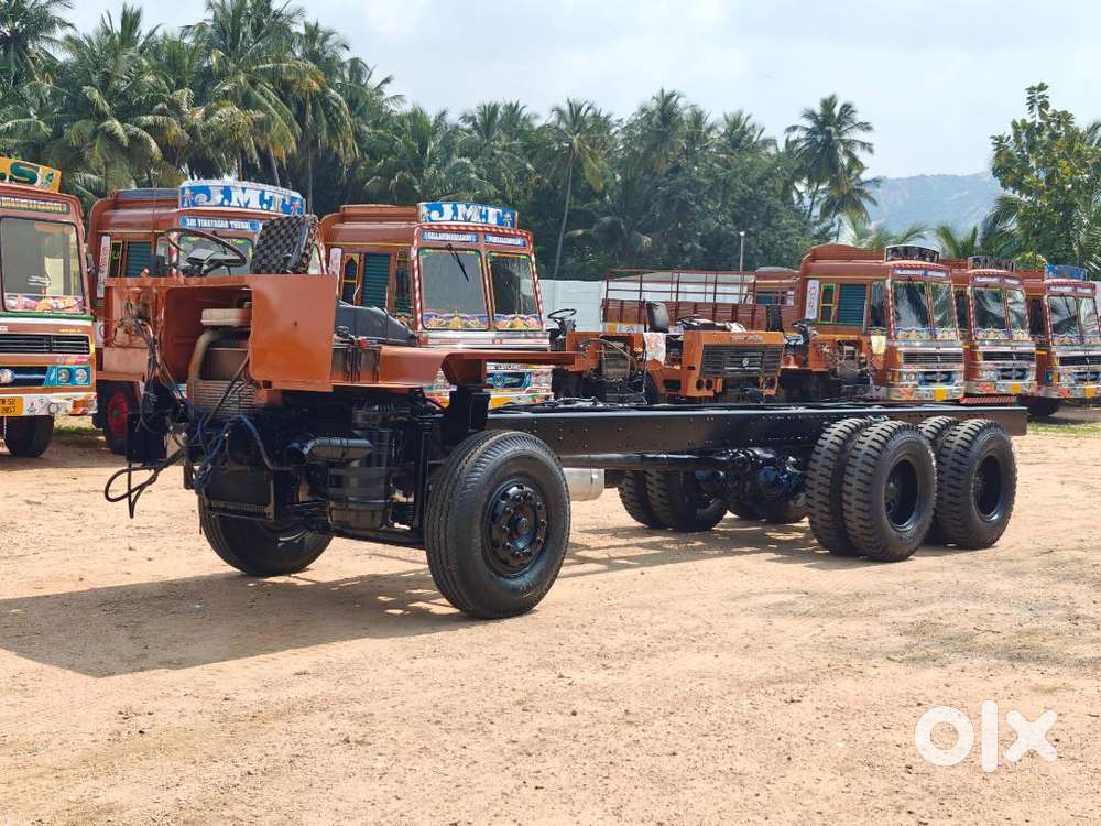 Ashok Leyland Borewell Rig Chassis 2523 – Boggie Suspension, 9 Speed G ...