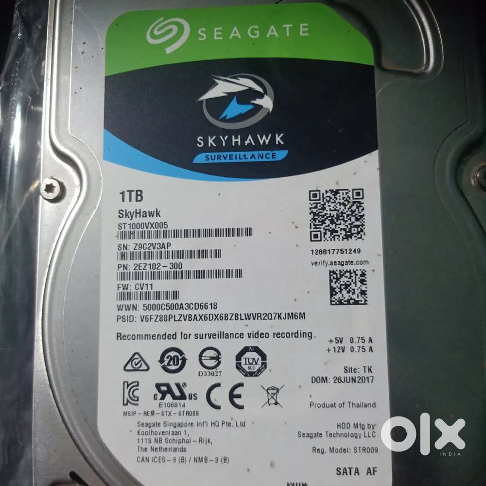 1TB Hard disk