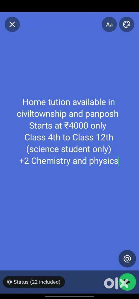 Teacher for Home tutions available in civiltownship and panposh
