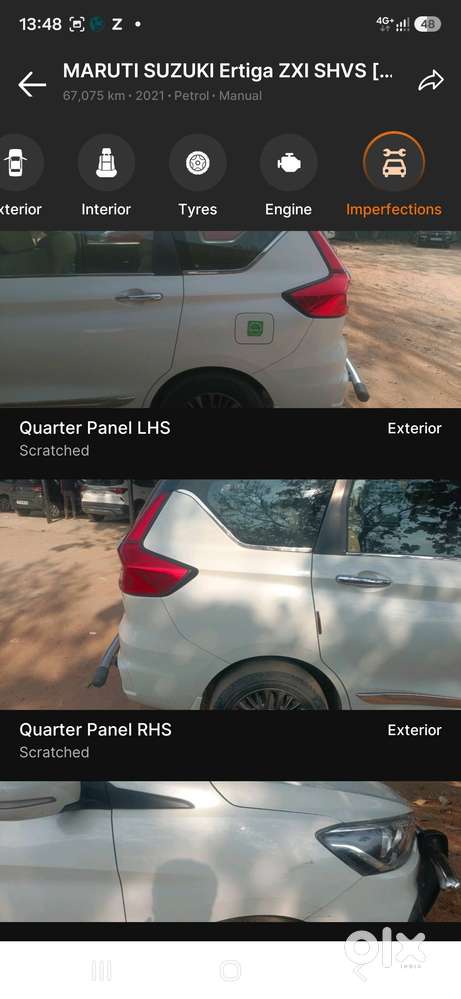 2021 Maruti Ertiga Petrol Year