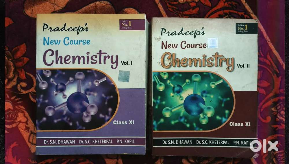 Chemistry books class 11th and 12th standard