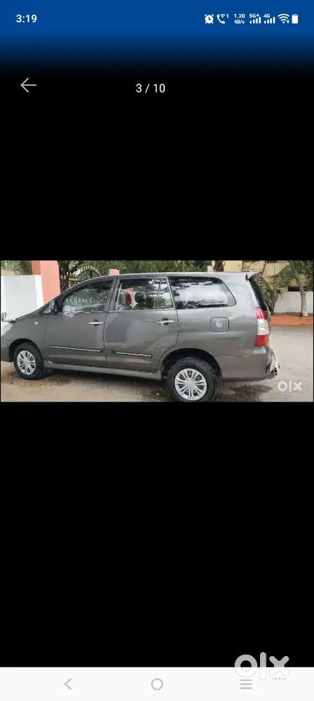 Toyota Innova 2012 Diesel Manual 340 Km