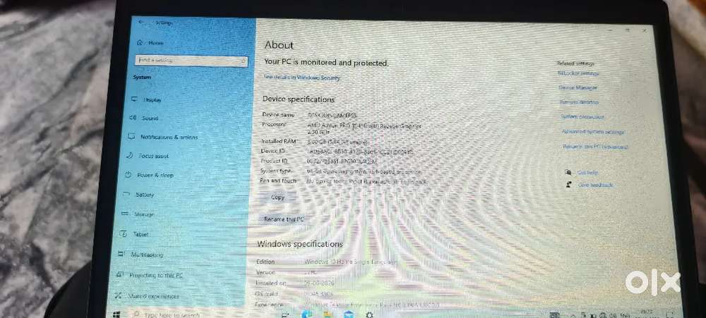 Less used laptop in brand new condition
