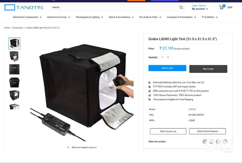 Godox LSD80 Light Tent