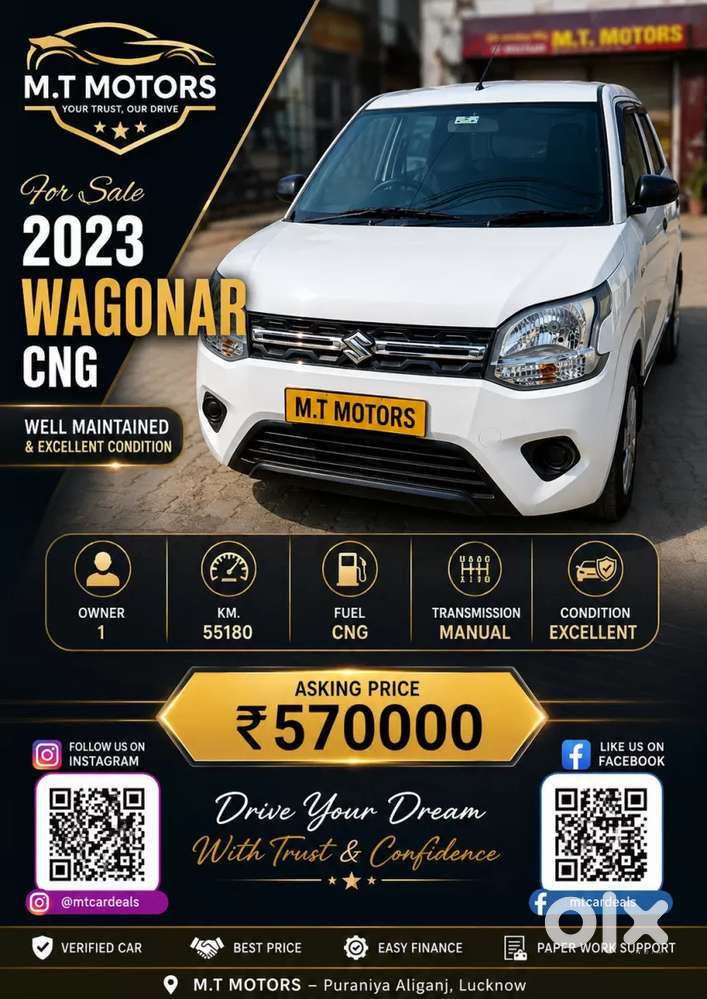 Maruti Suzuki Wagon R Lxi Cng, 2023, Cng & Hybrids