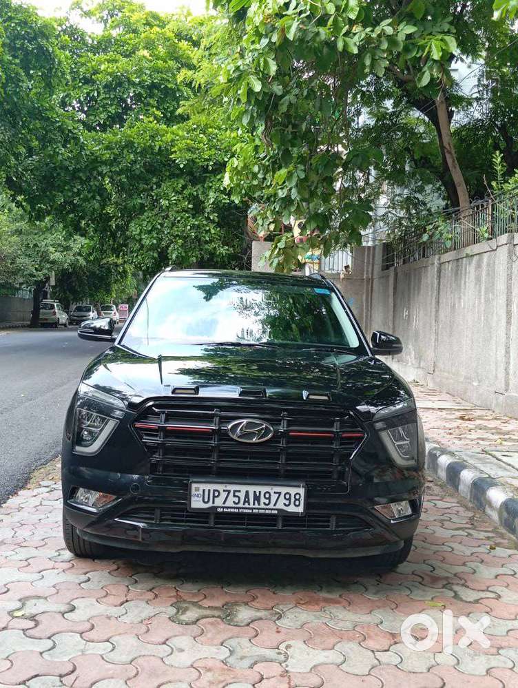 Hyundai Creta 1.5 S Plus Knight Petrol, 2022, Petrol