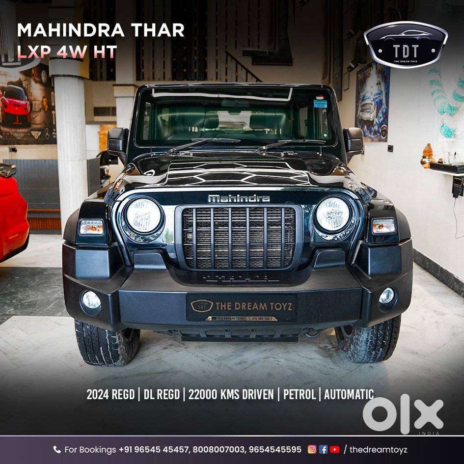 Mahindra Thar Lx Hard Top Petrol At Rwd, 2024, Petrol