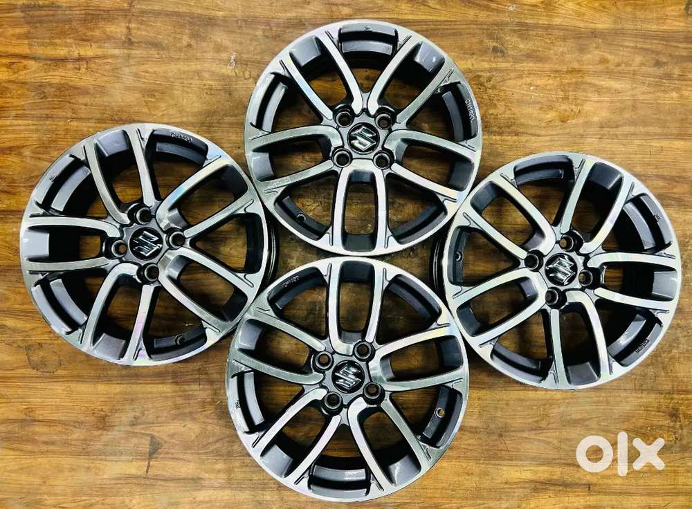 15inch Swift ZXI+ Dual Tone OEM Alloy Wheels set of 4 - Spare