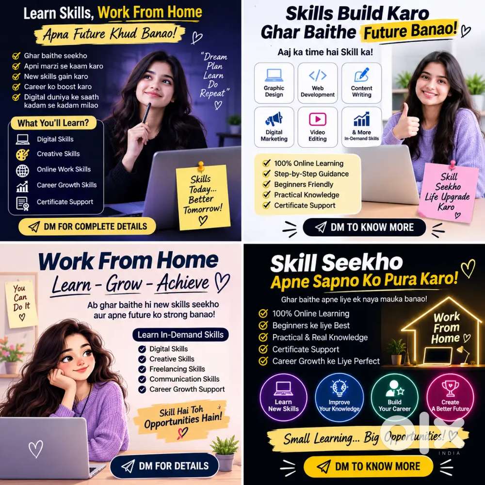 Learn digital skills from home online classess