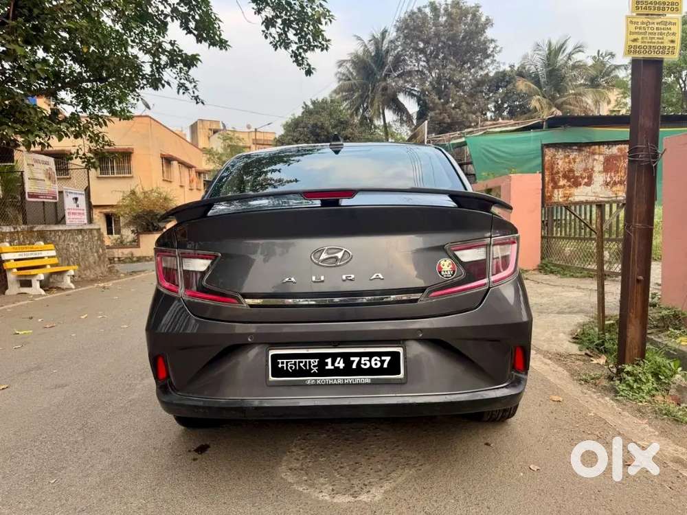 Hyundai Aura Cng Top Model