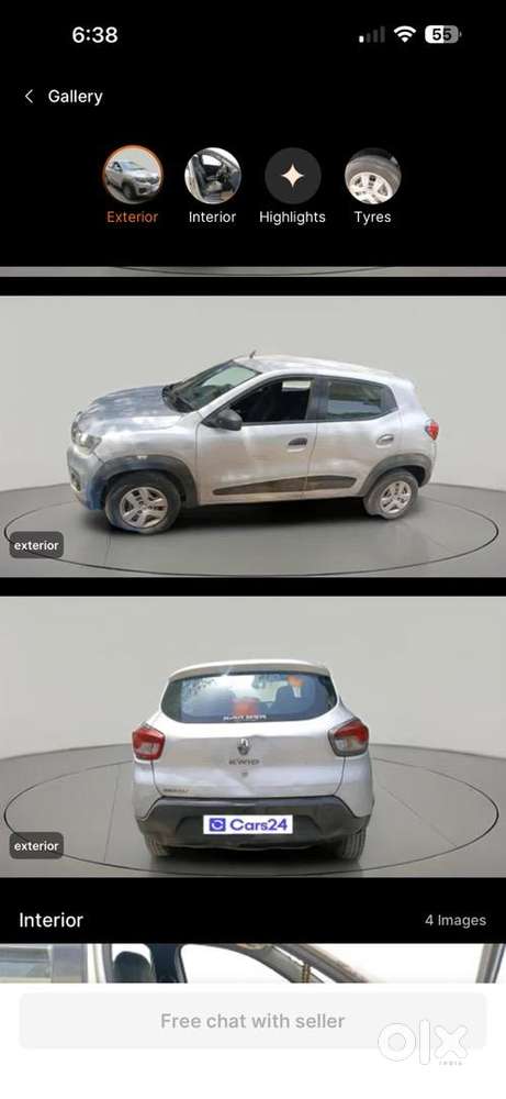 Renault Kwid 2016 Petrol Well Maintained
