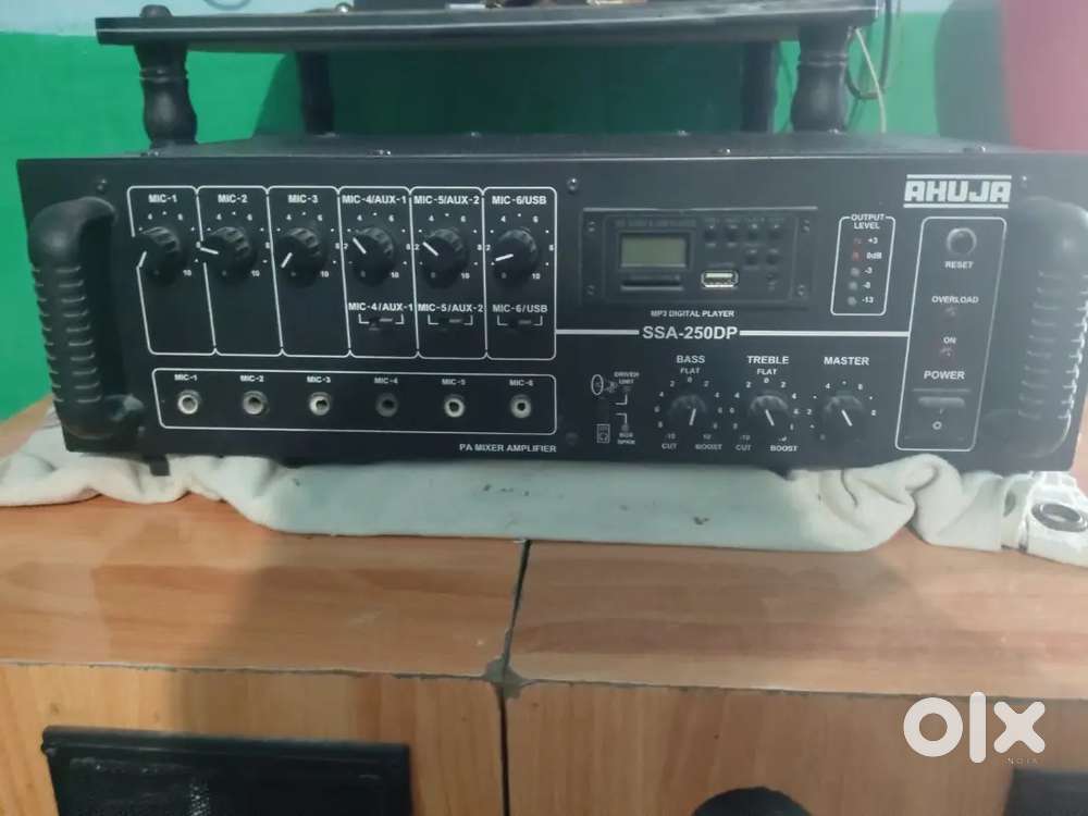 Speaker with amplifier 250 wt