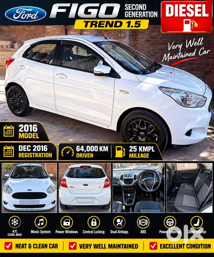 Ford Figo 64000 Km Driven Diesel Ist Owner