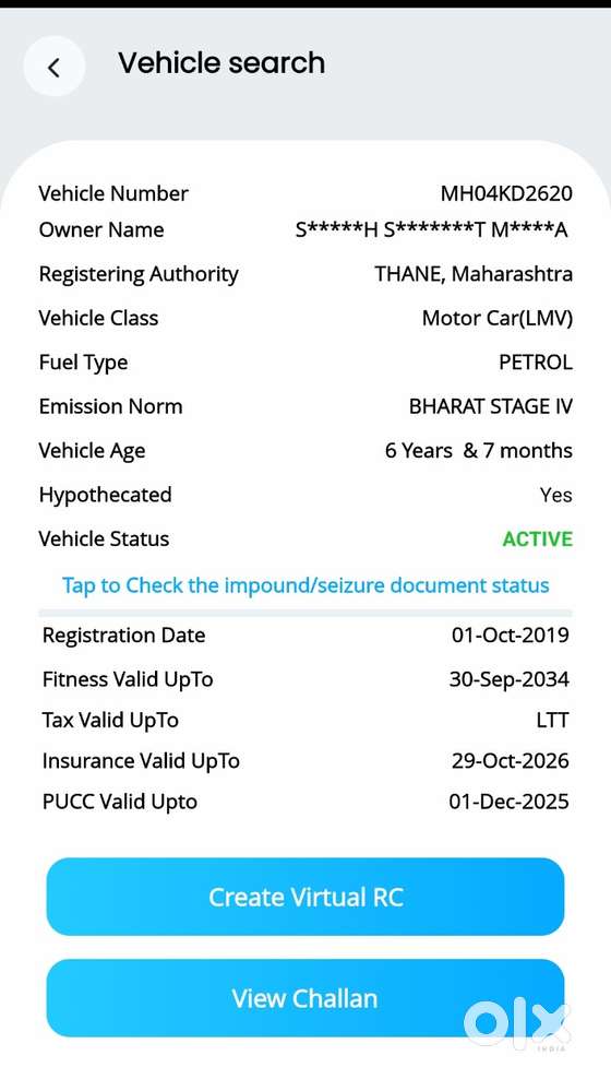 Tata Tiago Xz, 2019, Petrol
