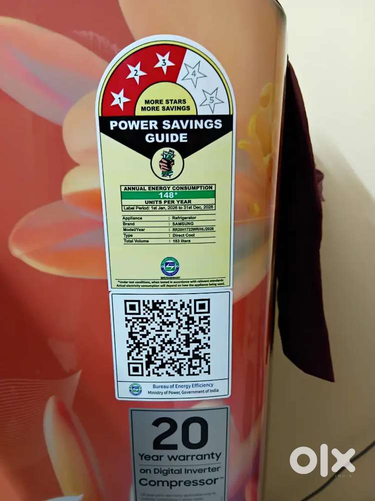 Samsung 183lt, 3 star