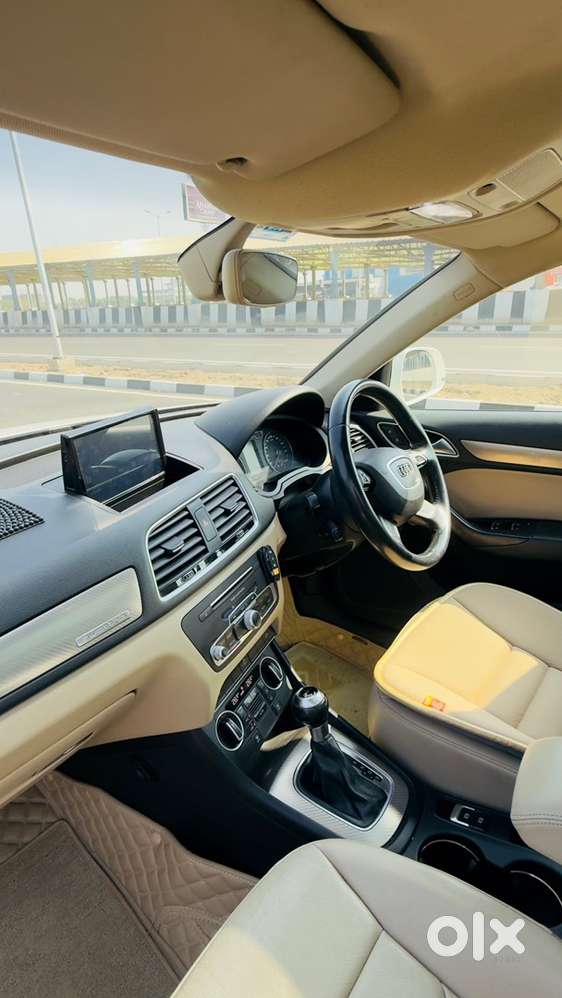 Audi Q3 2016 Diesel White Color 92000 Km Driven