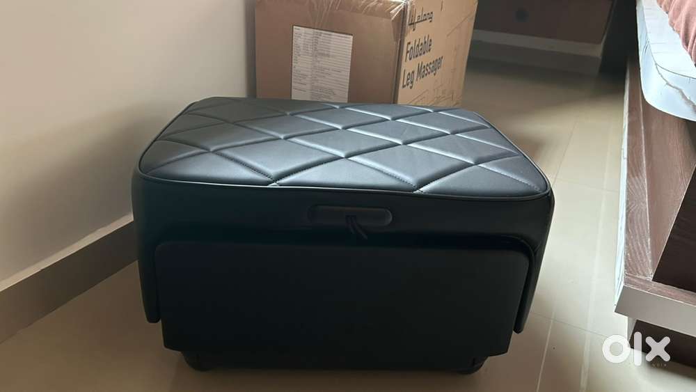 lifelong 2 in 1 foot & leg massager machine & foldable ottoman