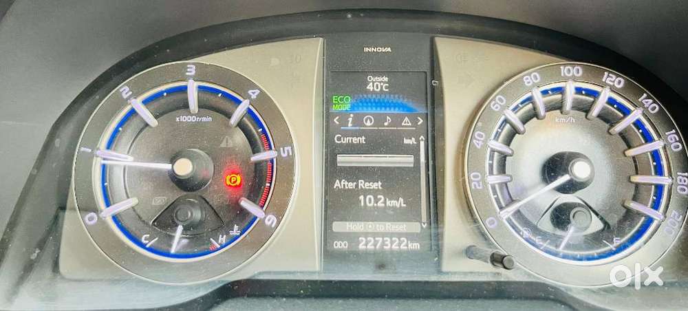 Toyota Innova Crysta 2.4 V 7 Str, 2019, Diesel