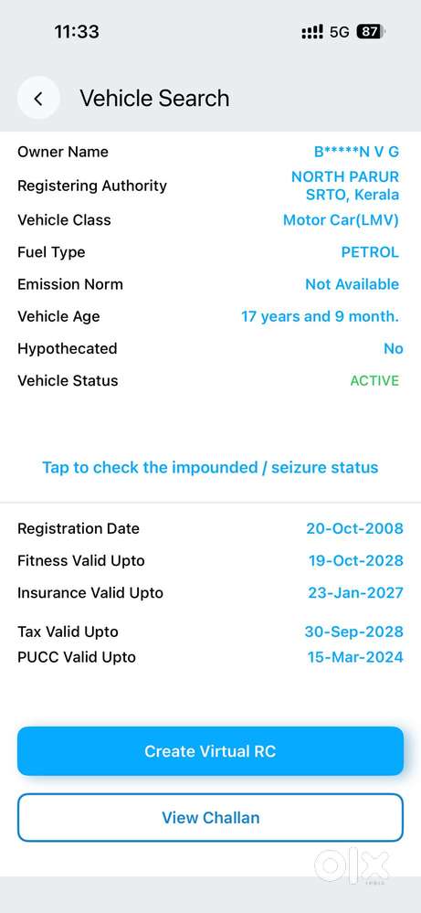 Maruti Suzuki Wagon R Vxi, 2008, Petrol