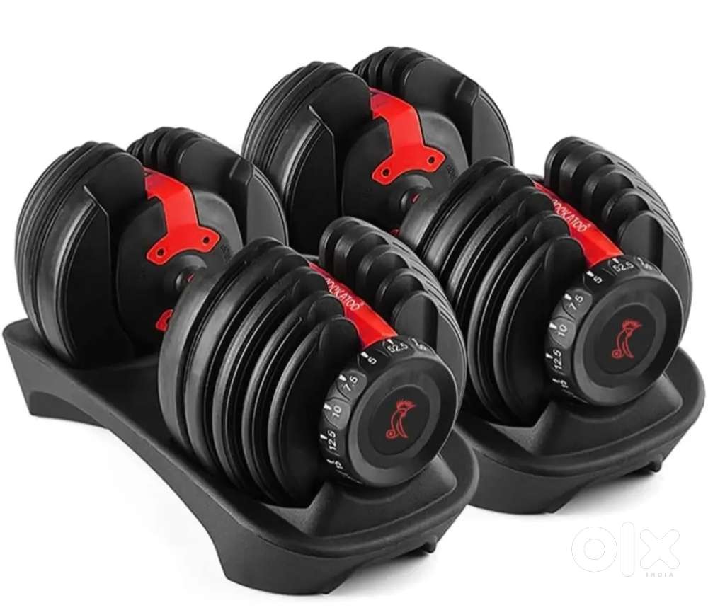 Adjustable Dumbbells Weights For Sale Olx 24 Kg KG Adjustable