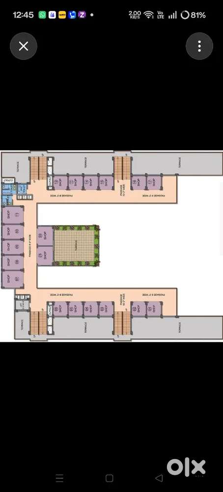 Adjacent to stairs shop