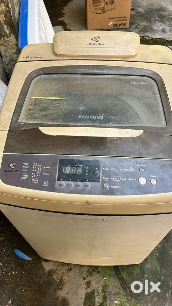 Samsung top load fully automatic washing maching