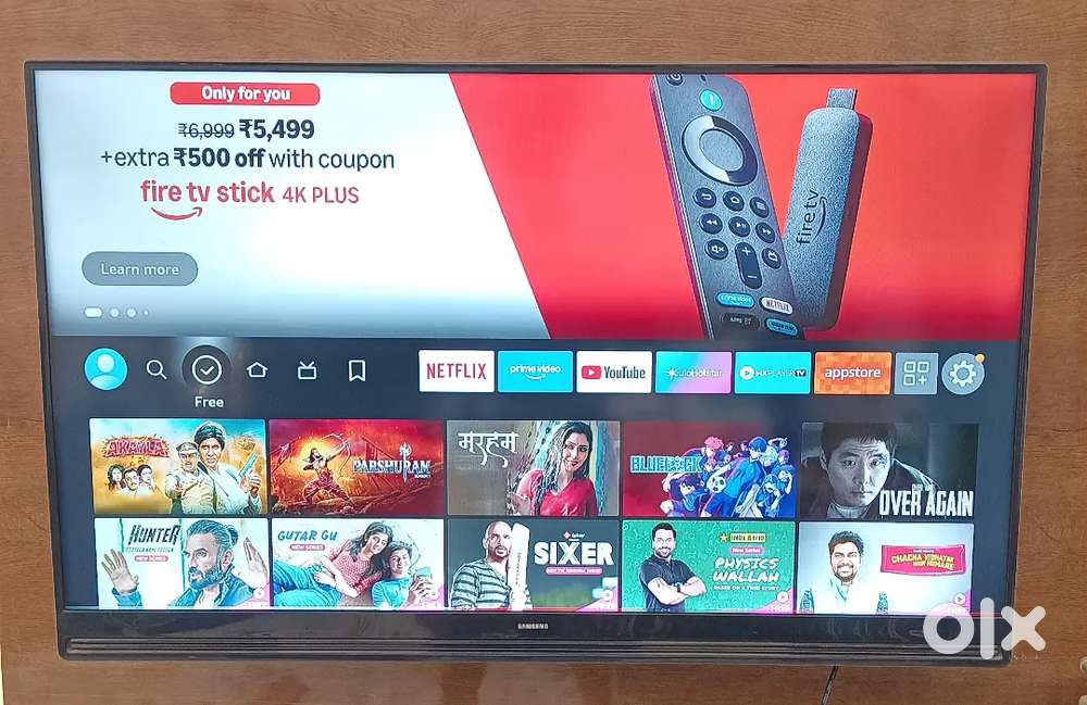 Samsung Full HD 43 inch LED TV+Amazon Fire Stick